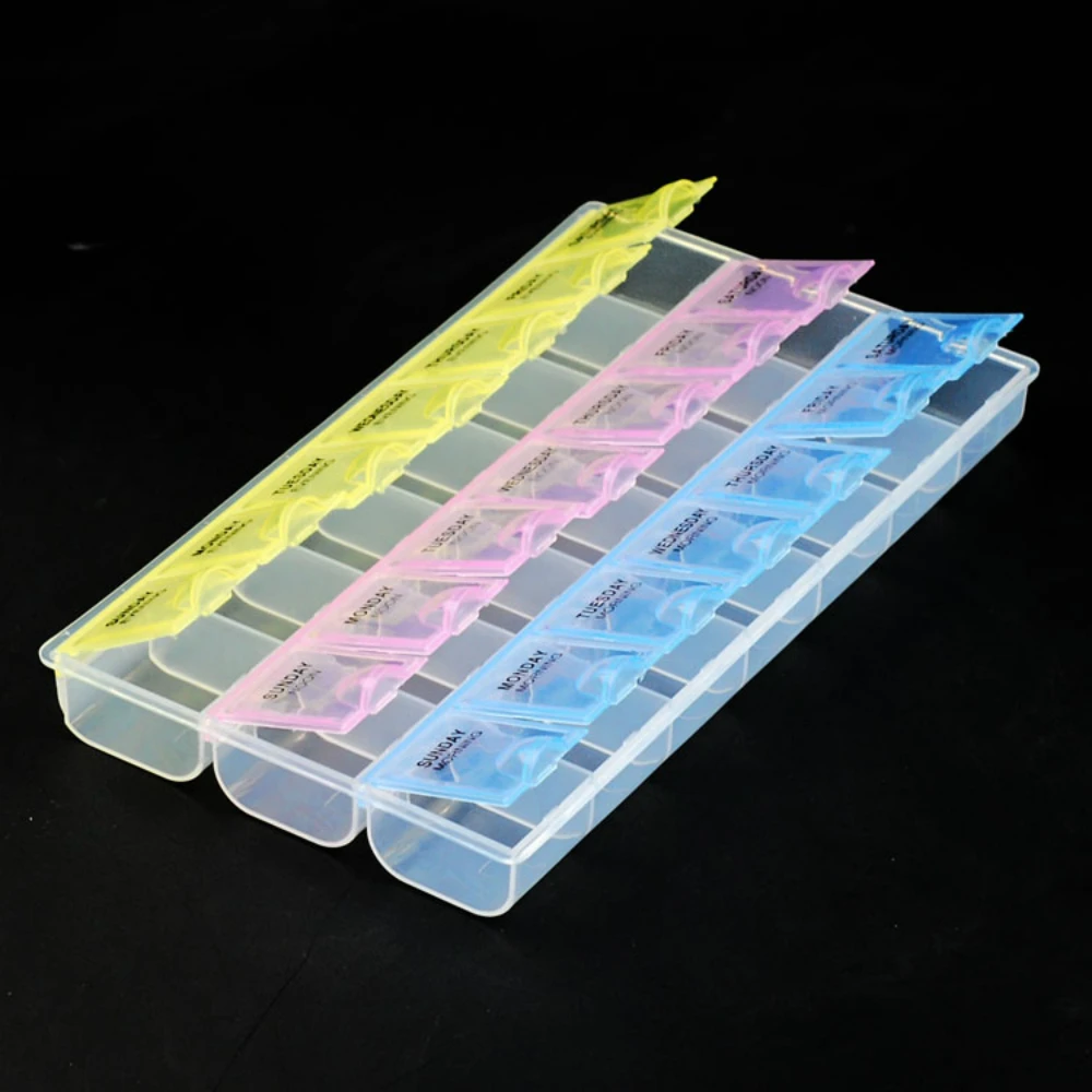 Electronic Patch Component Box IC Chip Tail Plug Storage Box Mobile Phone Maintenance Parts Turnover Box 21 Grids