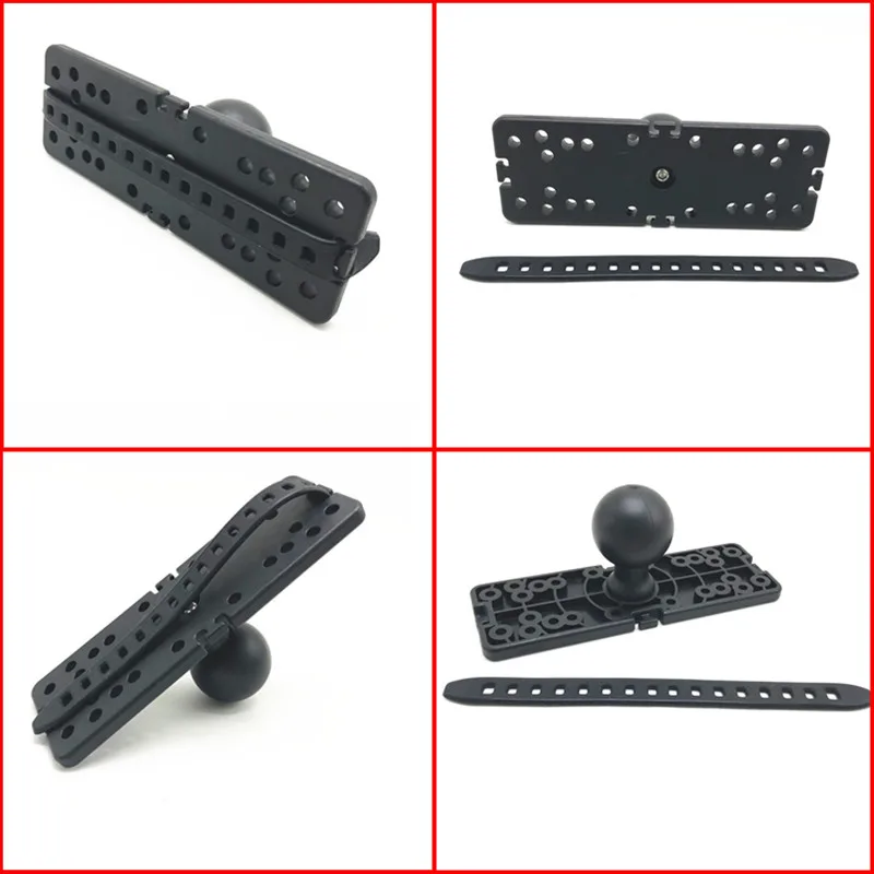 1.5 "Ball 6.25" X 2 "مستطيل قاعدة ثابت Fishfinder Lowrance البحرية الجهاز الإلكتروني