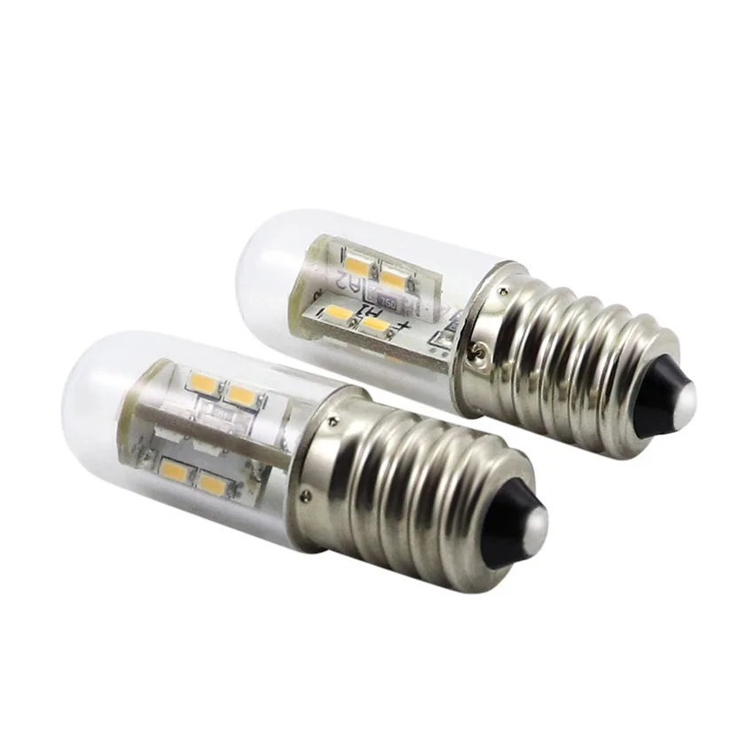 2W E14 Led Bulb 12V 24V 60VAC 120VAC 220VAC Night Light Spotlight Corn Pendant Fridge Refrigerator Lamp Pack of 5