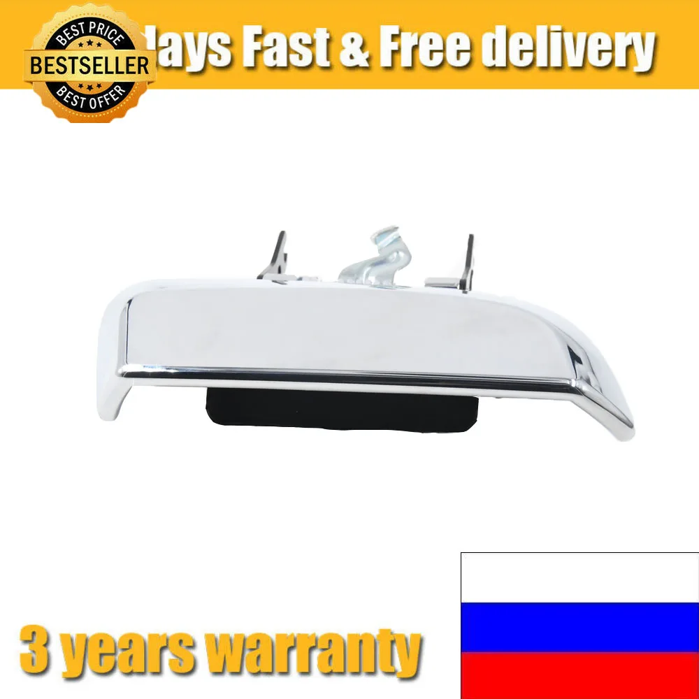 1030514 Left Chrome Rear Door Outer Handle For Nissan Pathfinder R51 2005 2006 2007 2008 2009 2010 2011 2012 2013