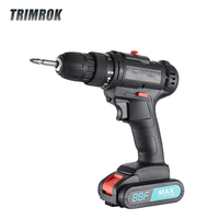 TRIMROK 21V Electric Screwdriver Cordless Drill Tools Battery Drill Kit Set 2 Speed Cordless Electrodrill Bits With 28 PCS Drill