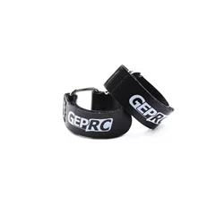 2pcs GEPRC 15mm*125mm Battery Strap Cable Tie Black High-Quality Wear-Resistant Non-Slip For RC DIY FPV Racing Drone
