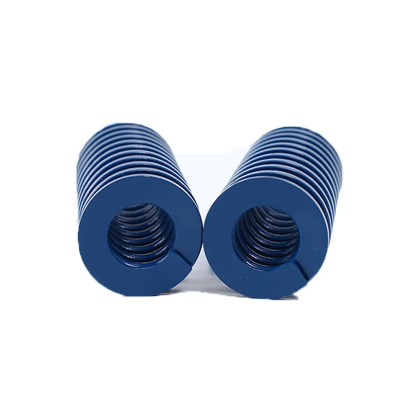 1Pcs Blue Beban Ringan Spiral Stamping Musim Semi Kompresi Cetakan Spring OD8-20mm ID4-10mm