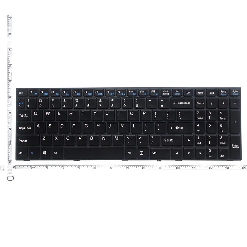 Imagem -03 - Retroiluminado Eua Teclado do Portátil para Clevo P651 P651se P655 P671 P655se P671sg P650hp3 P650 P670re3 P670rg P650re3 z6 z7 z8