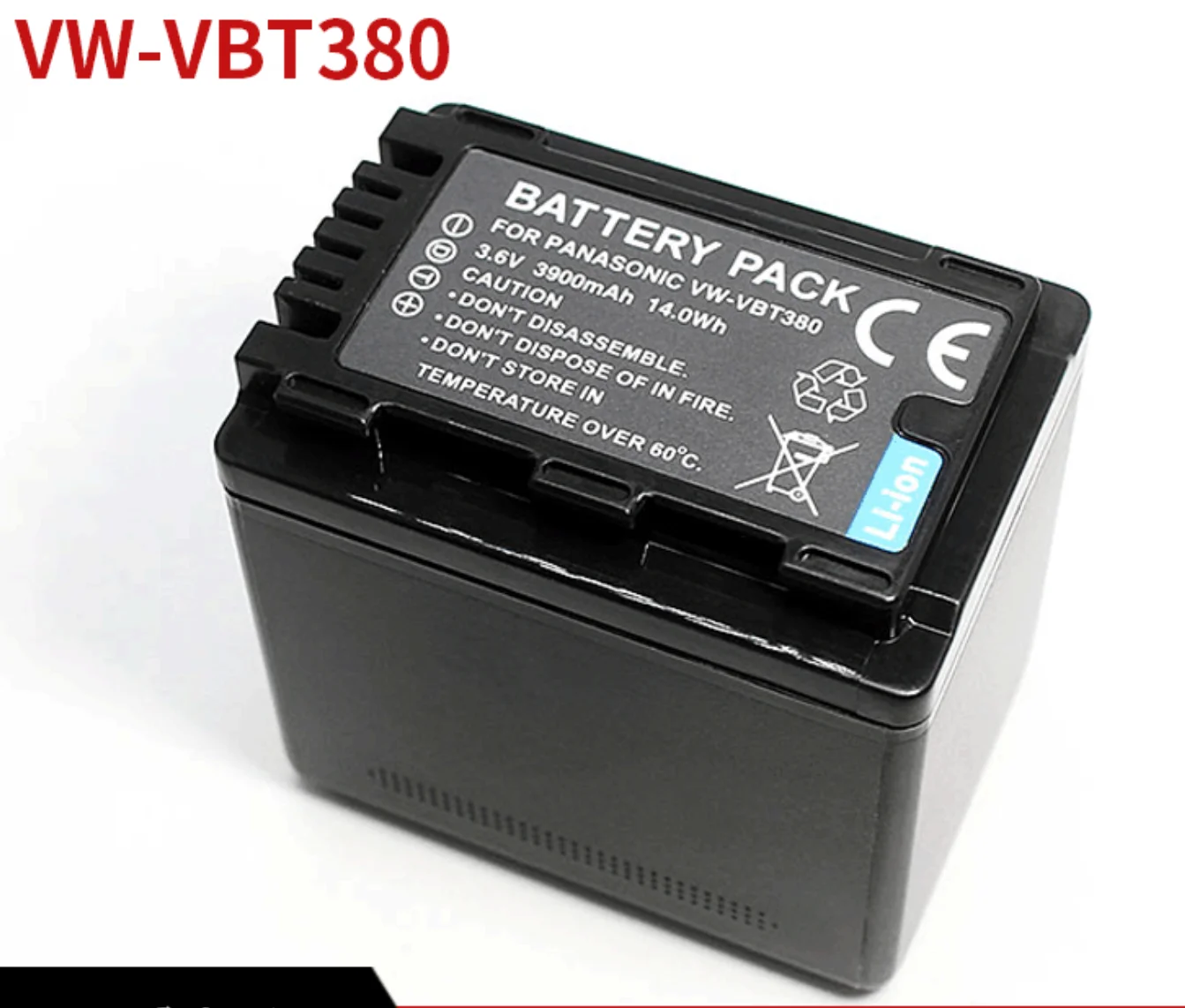 buy more will cheap Manufacturer wholesale vw-vbt380 camera battery compatible with vw-vbt190 camera battery charge display