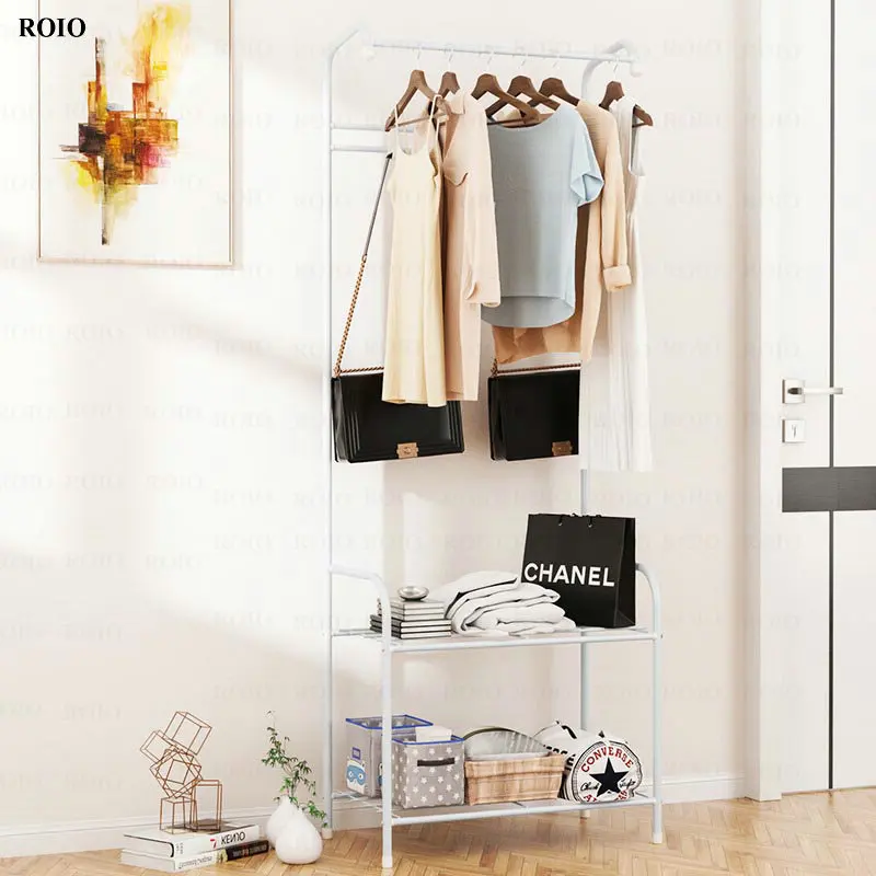 Standing Coat Rack Multifunctional Shoe Rack Hanger Floor Furniture for Home Shoe Cabinet Organizer Telescopic Clothes Hanger