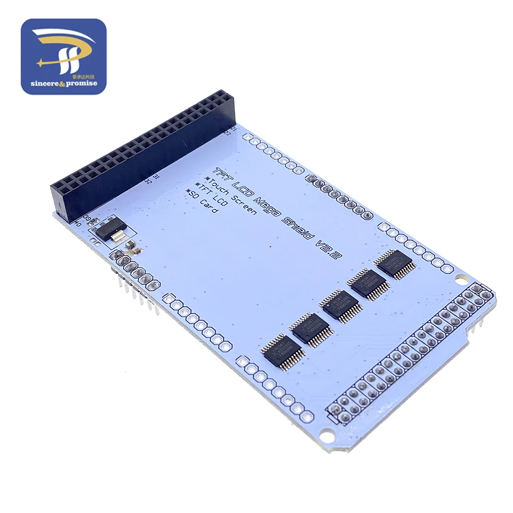 3.2 "TFT LCD Touch Farbe Bildschirm Modul + 3,2 Zoll Schild Adapter Board + Mega2560 Mega 2560 R3 CH340 mit USB für Arduino Kit – Detail 7