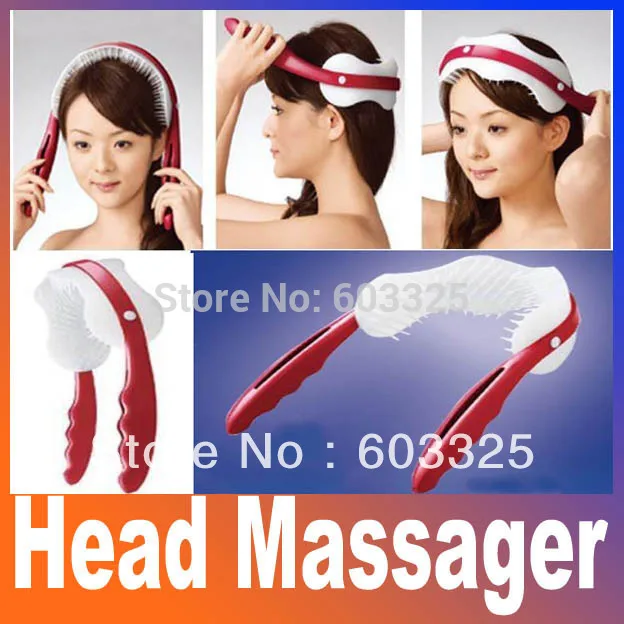 Hoofdmassageapparaat Ontspannen handgreep Hersenontspannende massage Hoofdacupunt Stimulatie Massage en ontspanning