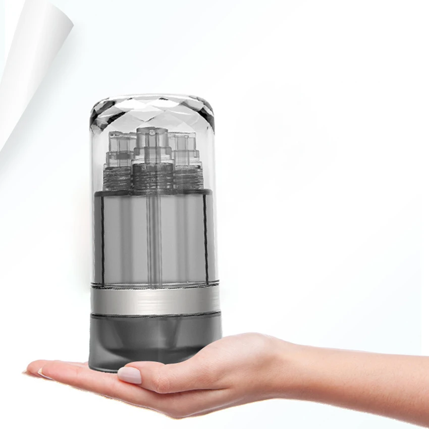 Bottiglie vuote in plastica 6 in 1 con flacone Spray, flaconi cosmetici ricaricabili, flaconi da viaggio per volo aereo per Toner, lozione, crema