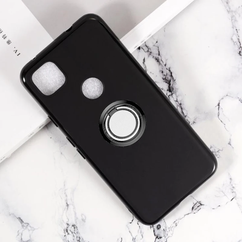 For Google Pixel 5 4A 5G 4G 3A XL 4 3 2 2XL 3XL Nexus 6P 5X Pixel5 Pixel3 Pixel2 Back Ring Holder Bracket Cover Silicone Case