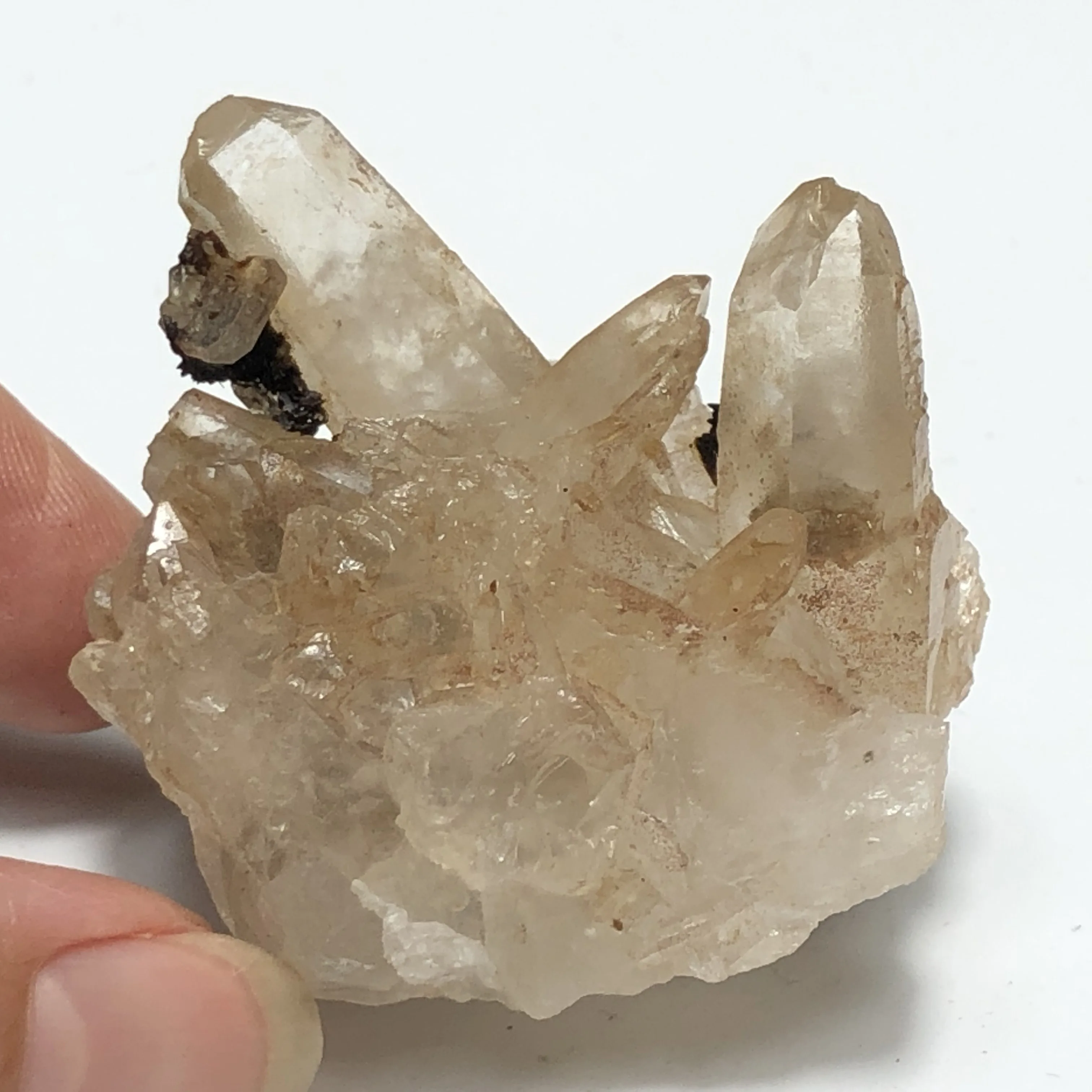 

54.7g.Natural crystal column, mineral crystal, Fengshui Lingqi energy stone, stone home decoration, lunmai teaching