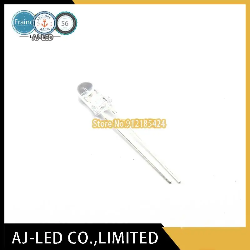 

10pcs/lot TSHA5203 infrared emission tube light-emitting diode 5mm wavelength 875nm small angle ±12°