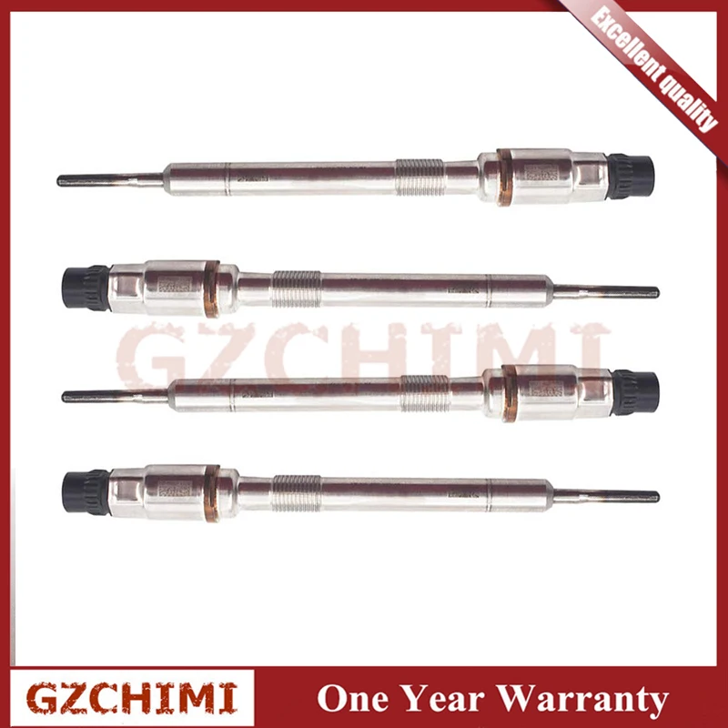 03L905061F 4X Diesel Glow Plug For Audi Q5 A3 A6 Quattro Volkswagen Passat Golf Beetle 03L 905 061 F