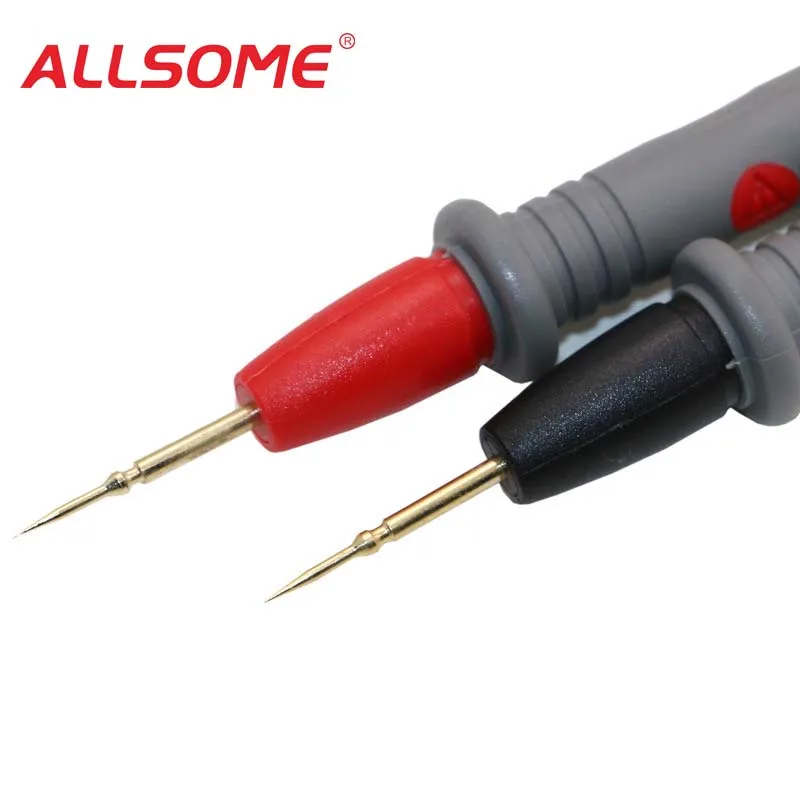 ALLSOME Multi Meter Test Pen Cable 1000V20A Universal Digital Multimeter Lead Probe Wire HT982+