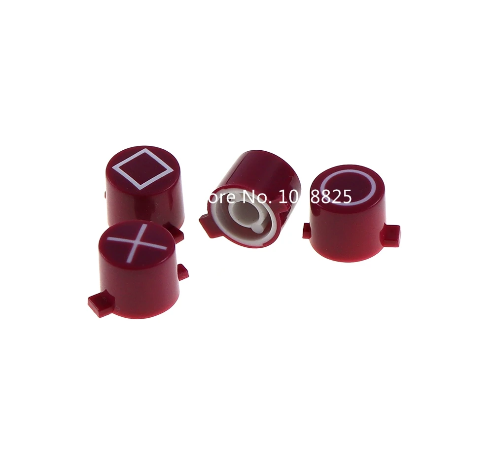 زر بلاستيكي لأزرار ps4 ABXY دائرة مربعة مثلث ABXY X زر إصلاح جزء لوحدة تحكم PS4 سليم برو زر متقاطع