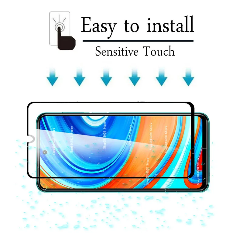 2-in-1 for Redmi Note 9 Pro Glass Camera Protective Glass for Xiaomi Redmi Note 9 Pro 9pro Max Note9pro Not9pro M2004J19G Films