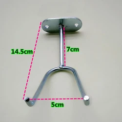 1 PC Gravity Feed Paint Spray Gun Holder Stand Wall Bench Mount Hook Booth Cup /Wall-mounted Spray Gun Fixed Bracket