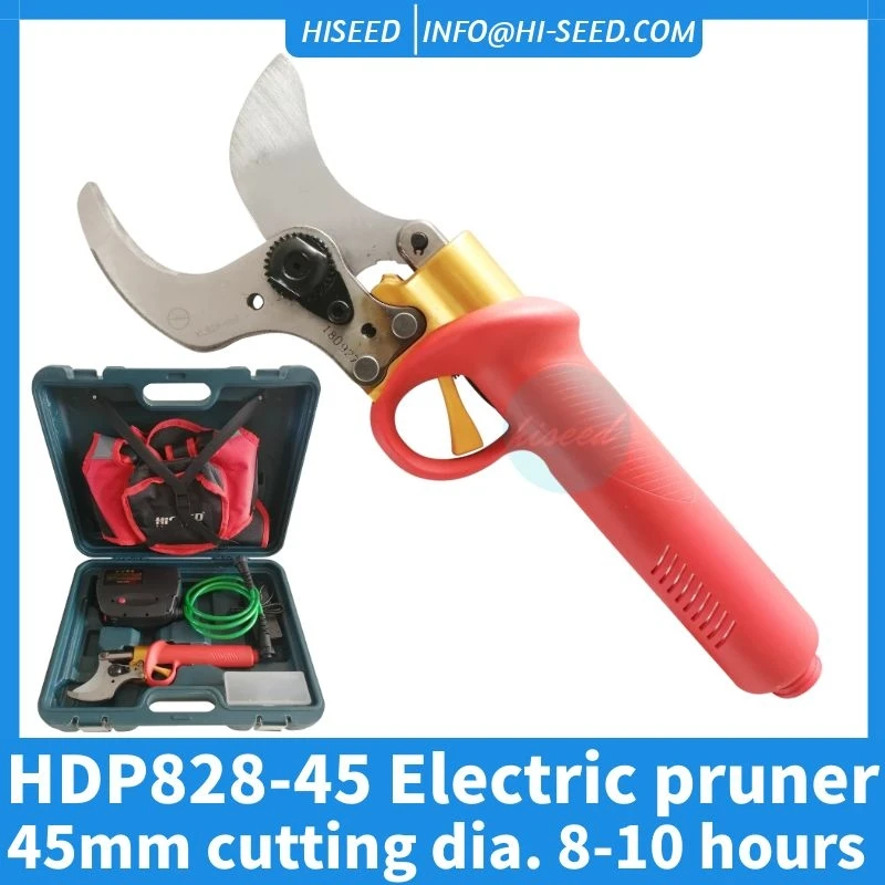 Gunting kebun profesional, 45mm X2 set 8-10h Cabang tebal kuat cabang terakhir hemat tenaga kerja pohon buah gunting pangkas listrik