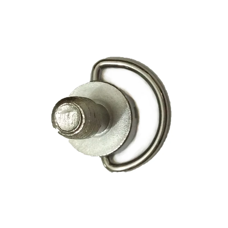 Vis à anneau en D de 1/4 pouces pour trépied d'appareil photo DSLR, plaque à dégagement rapide