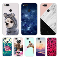 Case for Xiaomi Mi A1 Case Xiaomi A1 Cover Phone Cases Fundas Coque Back Cover for Xiaomi Mi A1 Mi5X Soft Silicone TPU Bag Shell