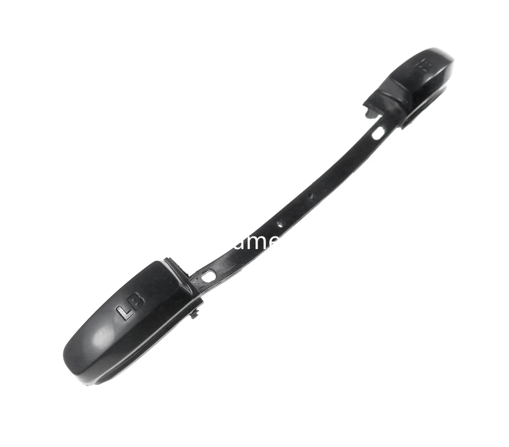 Kit pulsanti bianco e nero 2 pezzi paraurti LB RB per XBOX360 maniglia cablata e wireless striscia di copertura pulsante LB RB