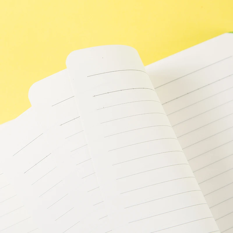 Kingbor A5 Hardcover Boek Groen Donkergroen Cartoon Dagboek Boek Boekje Horizontale Lijn Boek Kasboek Notebook