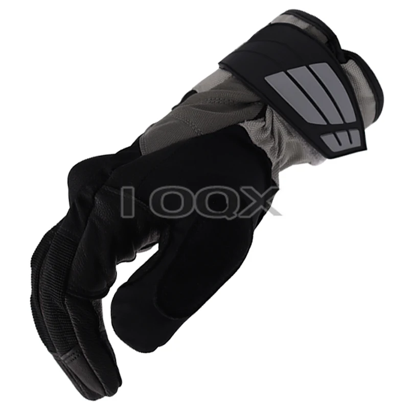 Luvas de couro de motocicleta masculina, Motorrad, BMW GS Dry, Motocicleta Motocross, Downhill Bike