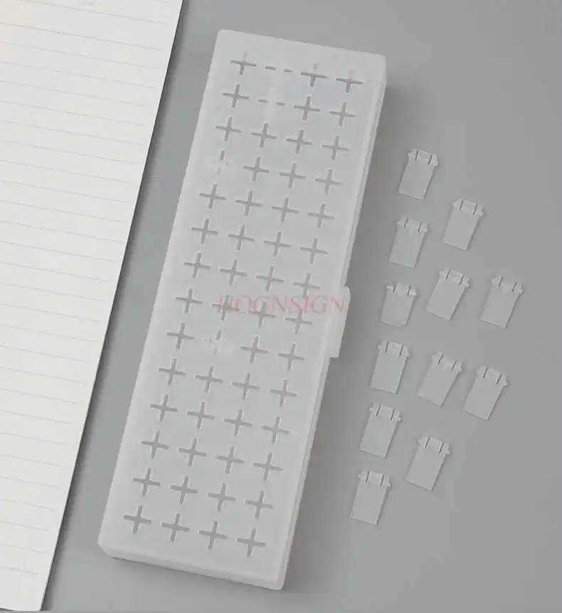 Transparent Pencil Case Matte Stationery Box Elementary And Middle School Students Simple Storage Box Pencil Bag