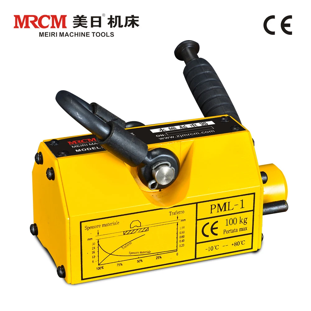 

100KG Strong Magnetic Crane Efort Saving Design Permanent Magnet Sucker Neodymium Magnet Lifter Sucking Disc