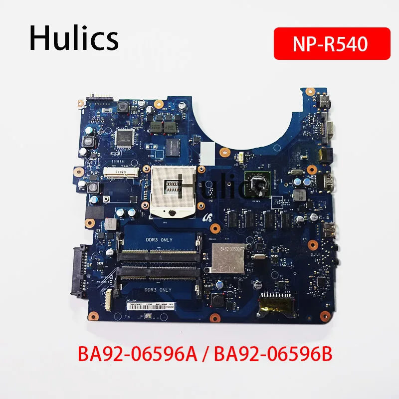 

Hulics Used For Samsung NP-R540 R540 Laptop Motherboard BA92-06596A BA92-06596B BA41-01285A DDR3 Main Board