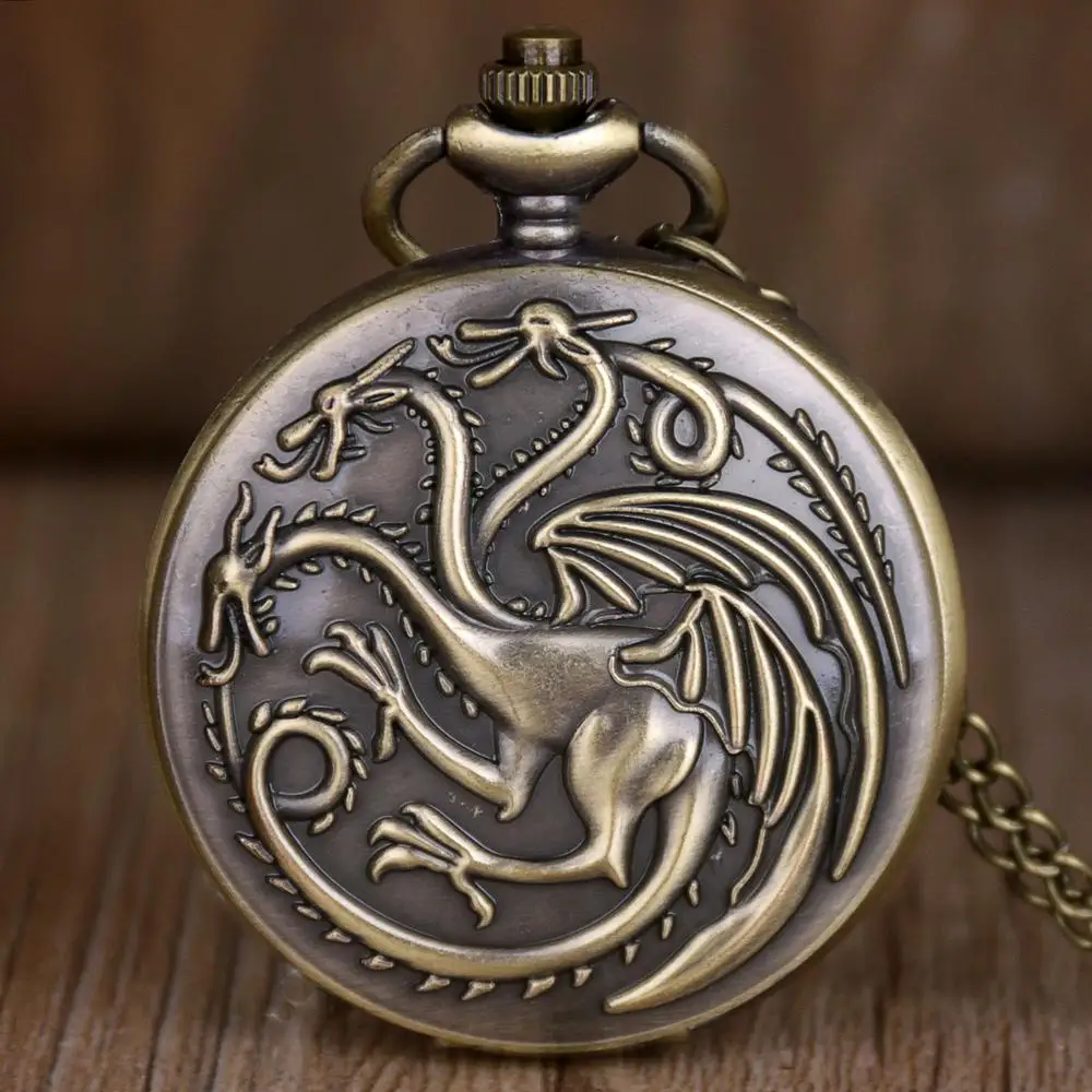 

New Arrival Vintage Steampunk Quartz Pocket Watch Men Women Necklace Pendant Clock TD2078