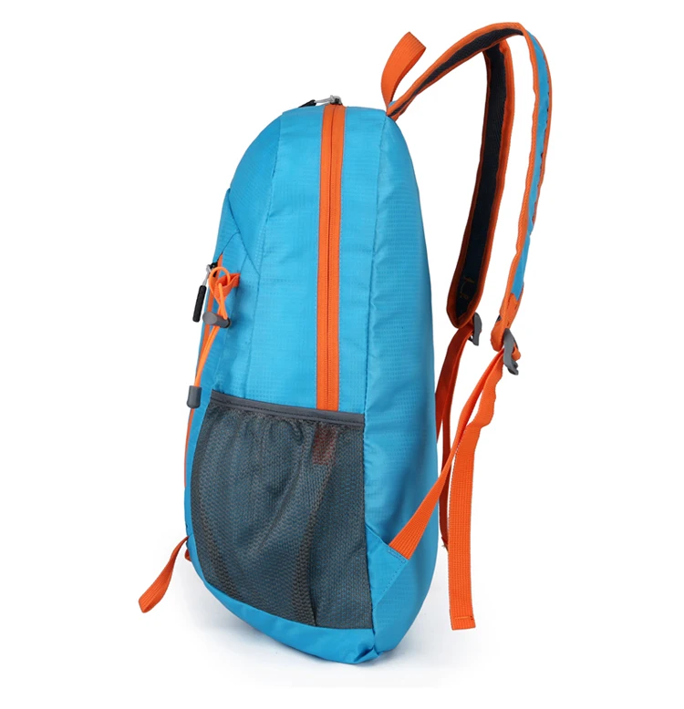 22L tragbarer faltbarer Rucksack, zusammenklappbare Bergsteigertasche, ultraleicht, Outdoor, Klettern, Radfahren, Reisen, Rucksack, Wandern, Tagesrucksack – Detail 24