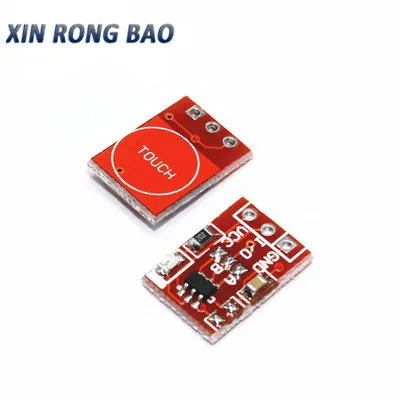 10PCS/LOT NEW TTP223 Touch Button Module Capacitor Type Single Channel Self Locking Touch Switch Sensor