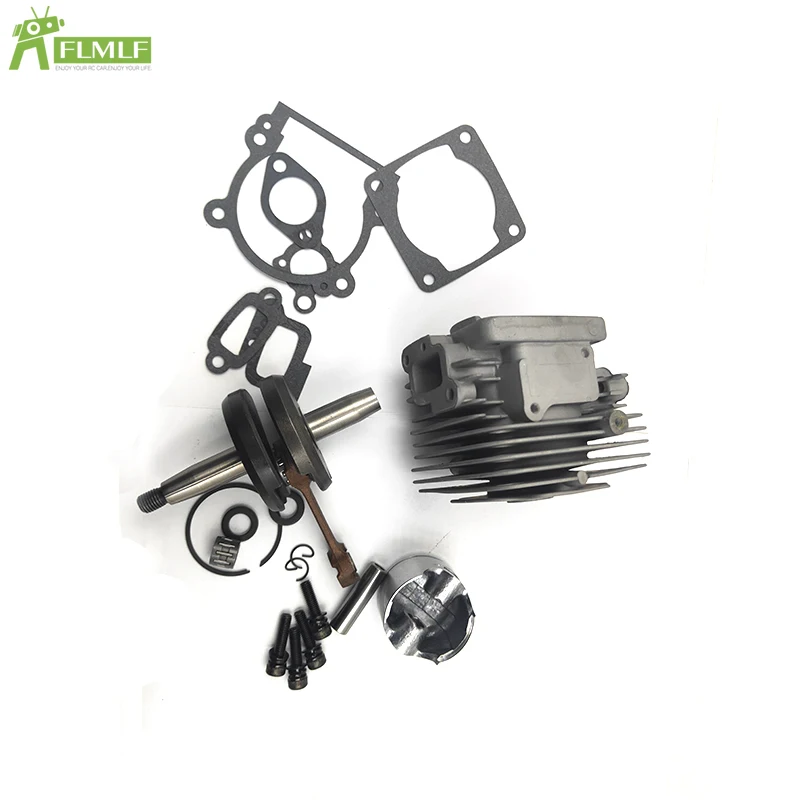 Rc Car Engine Parts 4 Bolt 32CC Upgrade 36CC Cylinder Kit Fit for 1/5 HPI ROFUN BAHA ROVAN KM BAJA Losi 5ive T FG