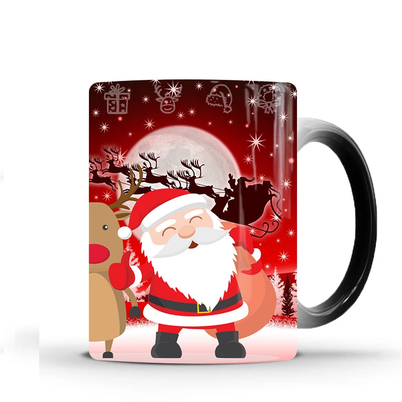 Spersonalizowane magiczny kubek wrażliwy na ciepło kubki ceramiczne zmiana koloru filiżanka do kawy i mleka prezent zdjęcia z nadrukiem prezent gwiazdkowy VIP zdjęcia samochodów na stronie “park samochodowy”