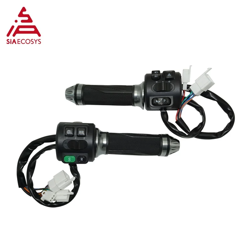 Siaecosys Z6 Throttle Schakelaar Combinatie Met Parkeergelegenheid Reverse Sport 3 Speed Mode Handvat Throttle Voor Z6 Motorbike