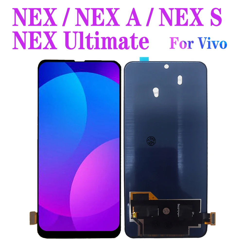 LCD For BBK Vivo NEX / NEX A / NEX S / NEX Ultimate Display LCD Screen Touch Panel Sensor Digitizer Assembly Replacement 6.59\