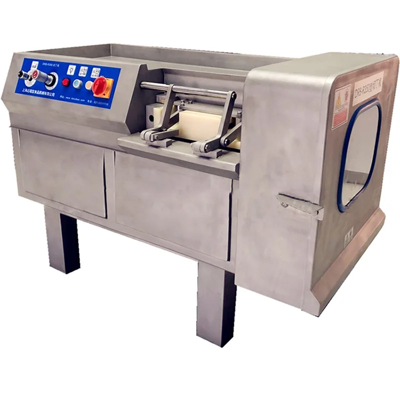 Commerciale automatico macchina a dadi In acciaio inox carne fresca dicer DRB-R350 Micro-congelato carne granello macchina di taglio 380V 3KW
