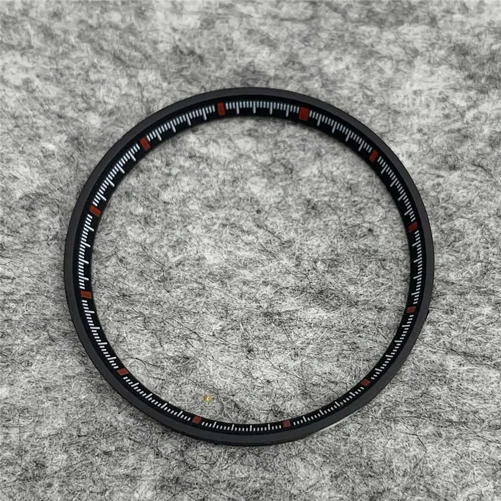 SKX Plastic Chapter Ring Outer Diameter 31.5mm Inner Diameter 28mm Inner Shadow Circle Refit Scale Ring Watch Accessories