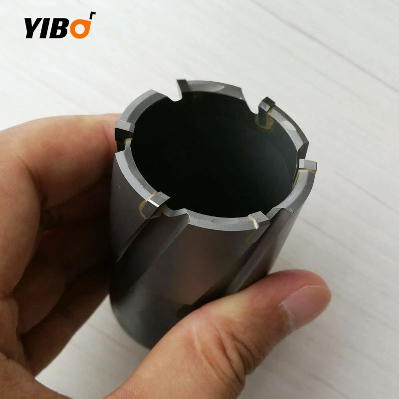 Buraco Saw com Carbide Alloy Core Drill, TCT cortador anular, 50mm profundidade de corte, 12-65mm x 50mm, 3/4 "Weldon Shank