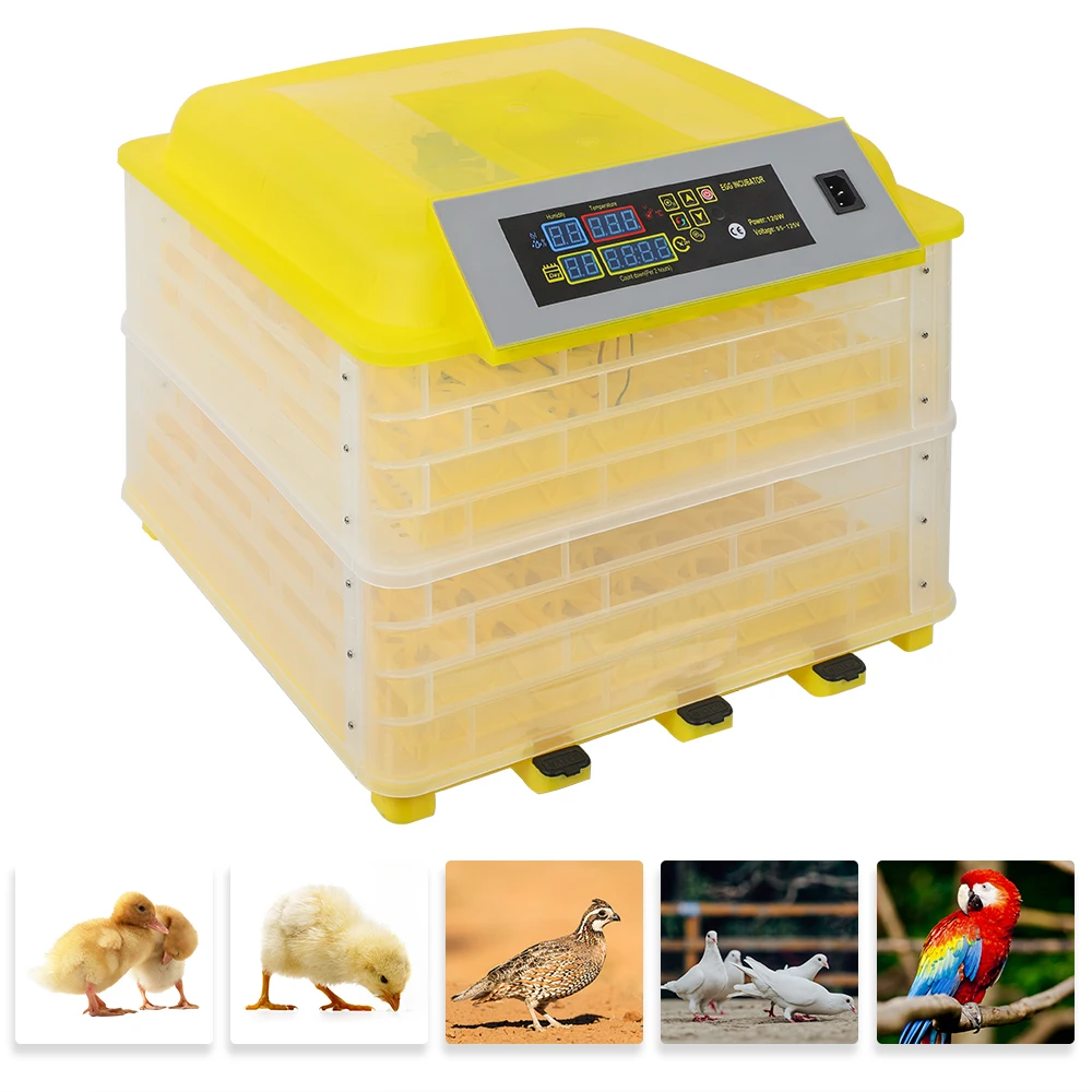 

2 in1 112-Egg Poultry Incubator Auto-Turning Digital Control for Chickens Ducks Geese Quail Parrot Pigeons Other Birds[US-Stock]