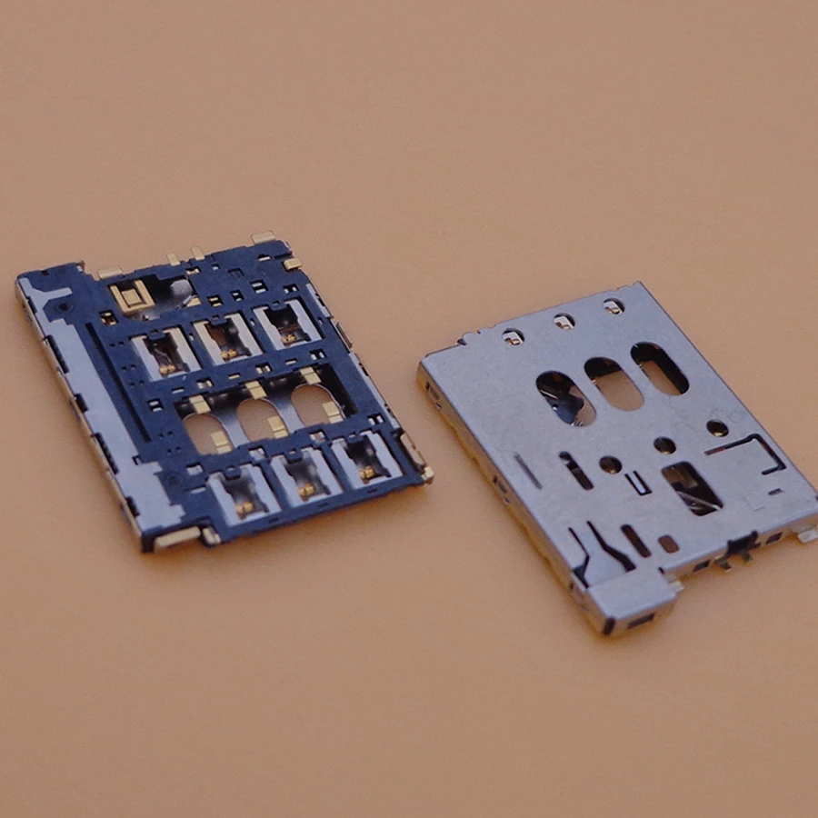 1pc Sim Card Reader Holder slot Replacements For HTC desire 816 816W D816T d610 610 610T 610N D610 micro connector Socket tray