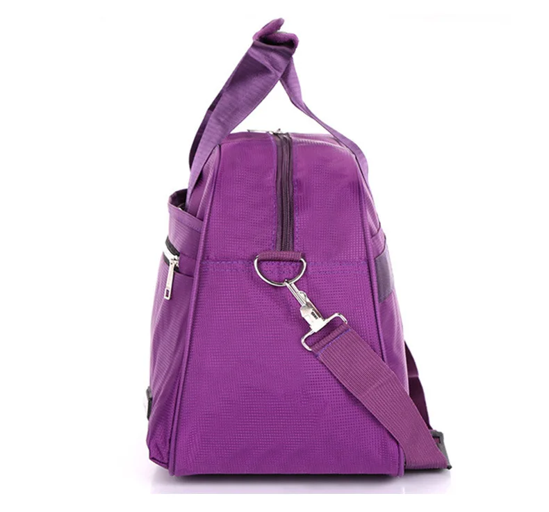 Female Large Capacity Nylon Travel Bags Hand Duffle Bag Weekend Travel Bag For Women