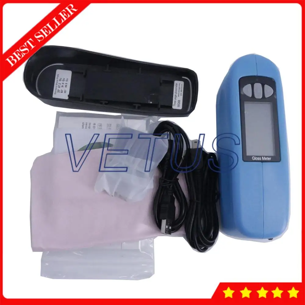 

WG68 Handheld Digital Three Angle 20 60 85 Degree Glossmeter with Portable Multi-angle Precision Gloss Meter Testing Instrument