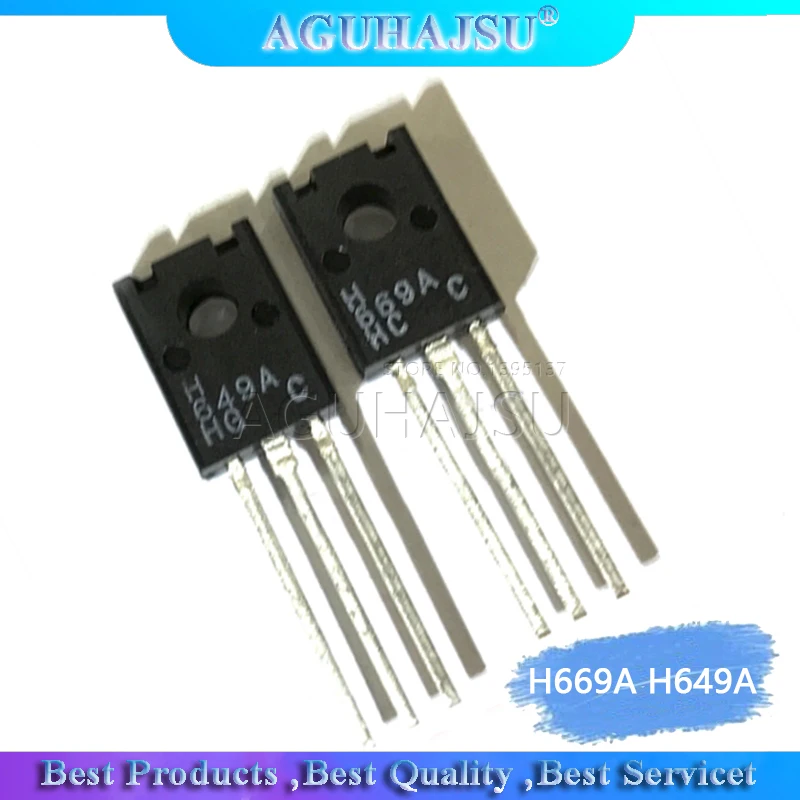 10pcs/lot 2SD / H669A / 2SB / H649A  TO-126F 669A 649A TO126 amplifier  the tube new original