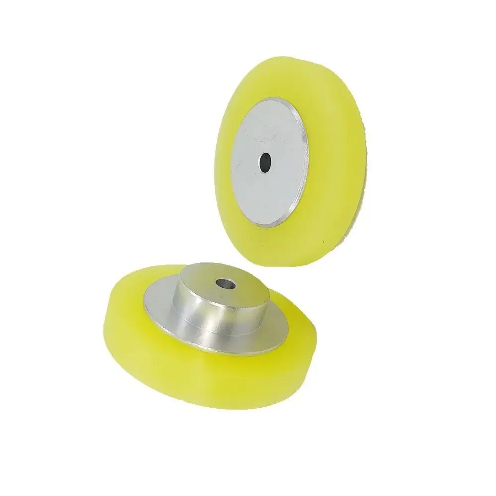 Polyurethane Synchronizer Rotary Encoder Measurement Meter Wheel 100 200 300 MM Perimeter Circumference 6 8 10 MM Bore 2pcs