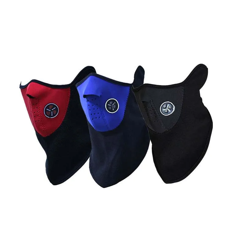 Scaldacollo per la stagione fredda Copri orecchie Sciarpa termica in pile Maschera Bandana per il viso Sci Ciclismo Sport Snowboard Escursionismo Uomo Donna Inverno