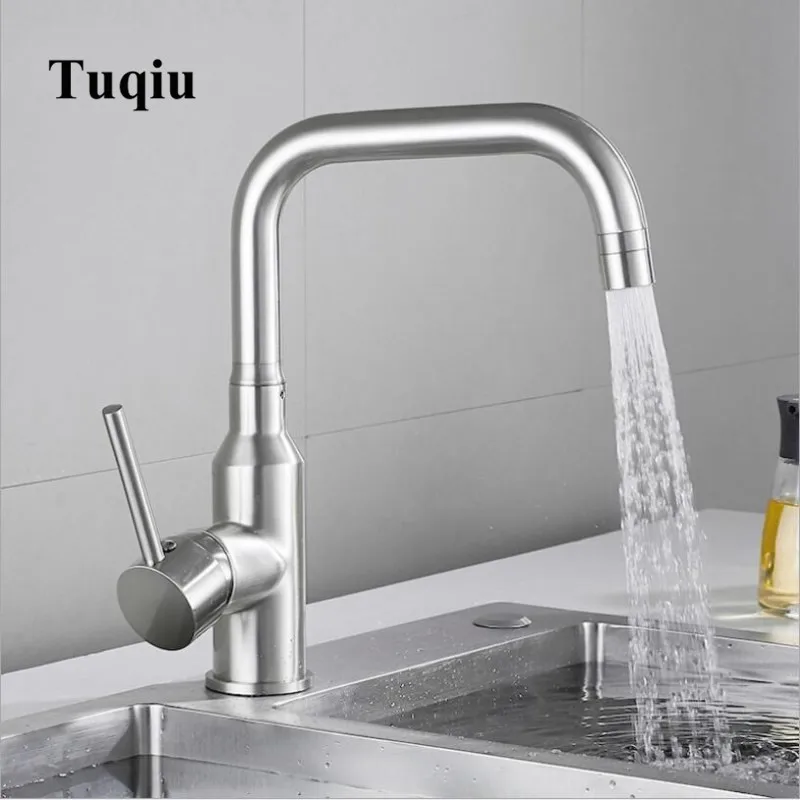 

Vidric New Arrival Kitchen sink Faucet Brass Material rotation Kitchens Faucets Single Handle hot and cold sink tap