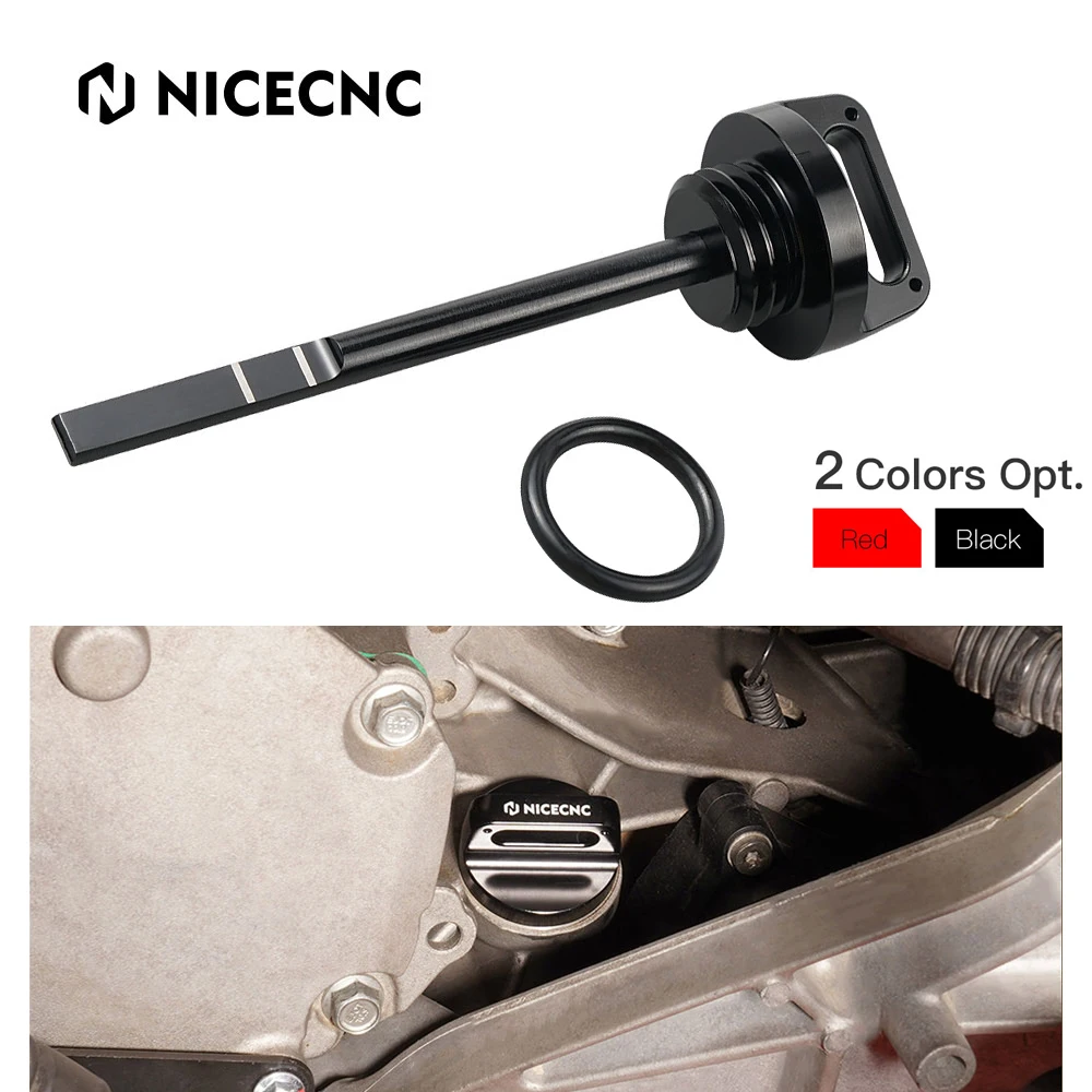 

NiceCNC Oil Dipstick Cap Plug Cover For Can-Am Maverick X3 Turbo R RR TRAXTER T DEFENDER HD8 HD10 MAX PRO Sport UTV Accessories