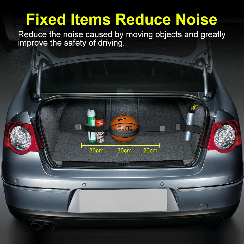 Car Trunk Organizer Fixing Belt Storage Bag Magic Tapes Auto Car Accessries Stowing Tidying Car-styling Car Organizers